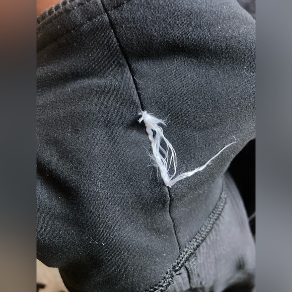 Athleta Elation SP Rib Crop Flare Small Petite Black #987301 Yoga - Picture 7 of 7